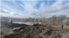 Строительная техника на месте городища