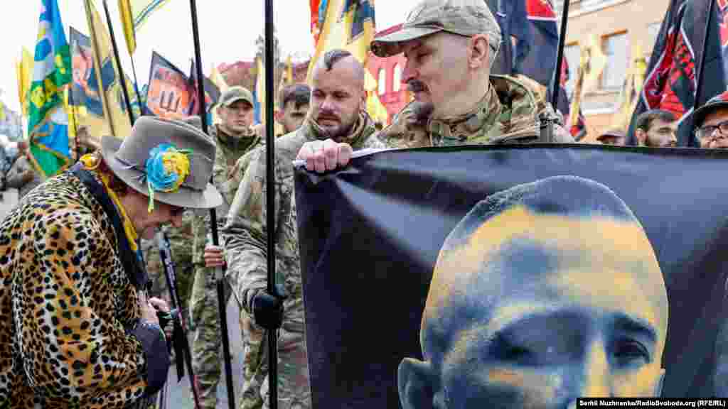 Ukrainians celebrate Defenders Day on October 14, a holiday created in 2015 to honor veterans and fallen members of the armed forces.