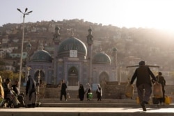 Шиитская хазарейская мечеть в Кабуле еще открыта. Октябрь 2021 года.