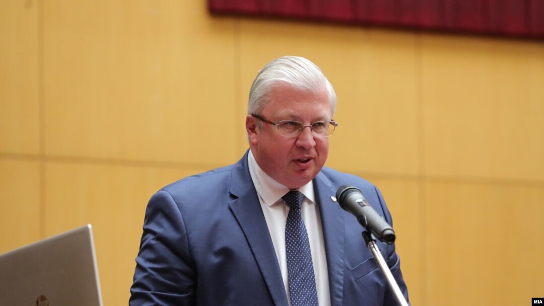 Рускиот амбасадор во Скопје, Сергеј Бездникин
