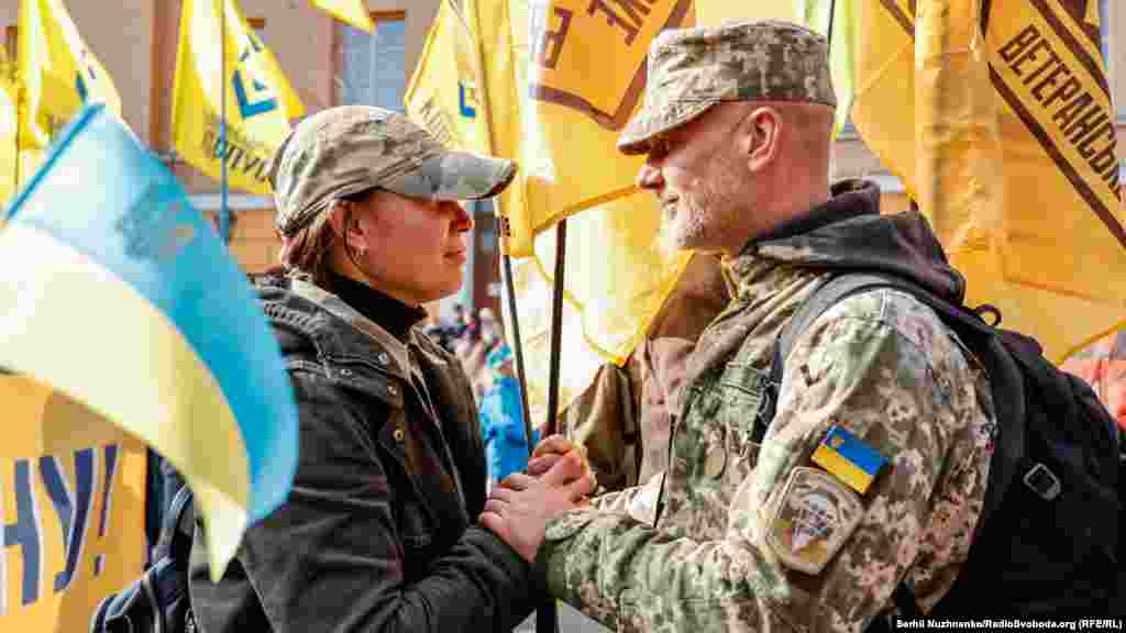 The holiday honors veterans and Ukrainians currently serving in the military, as well as those who lost their lives in combat.&nbsp;