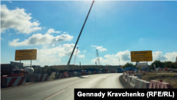 Строительство компанией «ВАД» мостовой развязки на месте Ялтинского кольца под Севастополем