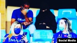  تصویری از حضور زنان سعودی در ورزشگاه ریاض