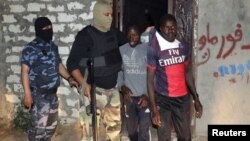 Ілюстрацыйнае фота. Затрыманьне нелегальных мігрантаў у Лібіі