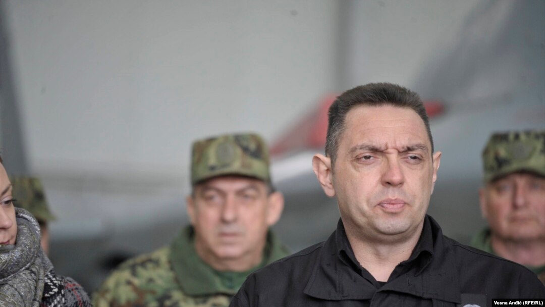 Ministar odbrane Srbije Aleksandar Vulin 
