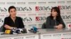 Специалист по вопросам здравоохранения UNICEF Тамар Угулава и представитель офиса UNICEF в Грузии Майя Курцикидзе