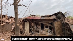Наслідки одного з попередніх російських ударів по Слов’янську, квітень 2026 року