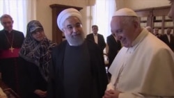 Vatikanda İran prezidentinə görə çılpaq heykəllərin üstünü bağlayıblar