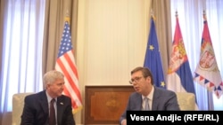 Kajl Skat i Aleksandar Vučić 