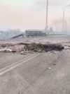 Ukrainians Evacuated After Russian Attacks On Key Kherson Bridge
