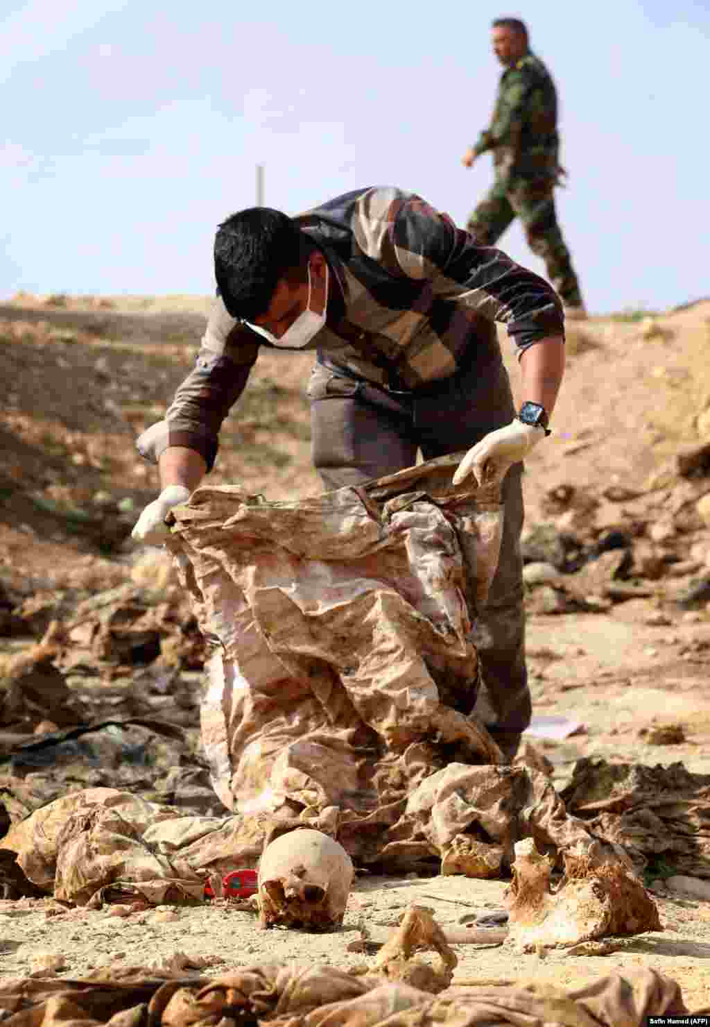 The Yazidi people were targeted by the militant group Islamic State (IS) beginning in the summer of 2014, when IS swept into swaths of Iraq and Syria. Unlike Christians, many of whom were killed but some of whom were said to have been allowed to pay a religious tax without conversion, Yazidis were given two choices: Convert or die. IS militants have since massacred more than 5,000 Yazidis, and thousands of Yazidi girls and women remain captive as sex slaves.