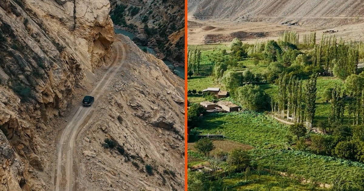 Rruga e rrezikshme malore sjell jetë të re për fshatin kirgiz