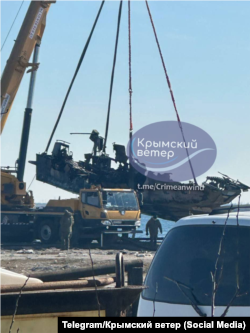 Ураження російського військового катера «Раптор» у Криму