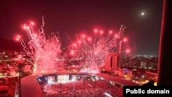 The concert of American signer Jennifer Lopez at the Republican Stadium in Yerevan, Armenia, August 3, 2025.