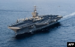 The USS Abraham Lincoln (file photo)