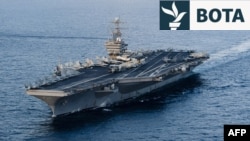 Aeroplanmbajtësja amerikane Abraham Lincoln.