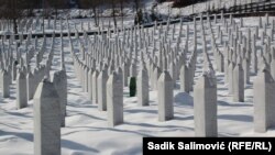 Mezarje za žrtve genocida u Srebrenici