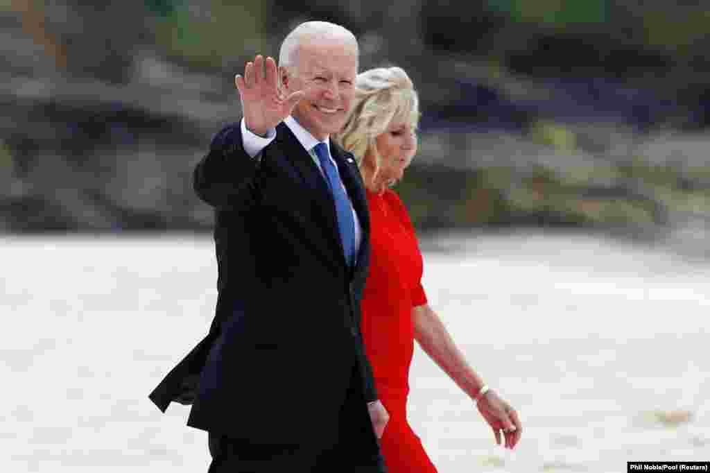 Američki predsjednik Joe Biden sa suprugom i američkom prvom damom Jill Biden&nbsp;