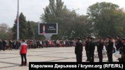 Церемонія прощання із загиблими в Керчі, 19 жовтня 2018 року