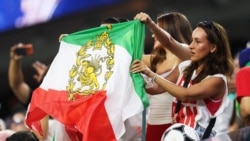 Pre-Revolutionary Flags Fly At Iran's World Cup Opener, Defying FIFA Ban