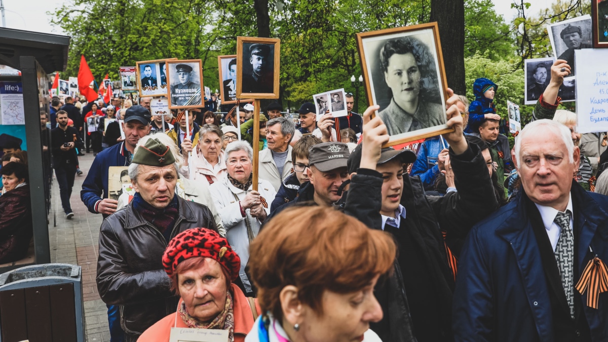 Интервью с бессмертного полка