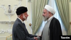 دیدار حسن روحانی و بن‌علوی در روز یکشنبه