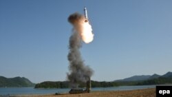 Запуск ракети у Північній Кореї, архівне фото