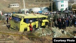 A bus transporting university students in Iran crashed, leaving 10 people dead on December 25, 2018.