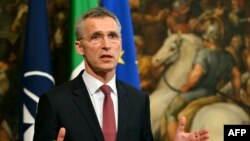 Italy -- NATO Secretary-General, Jens Stoltenberg.