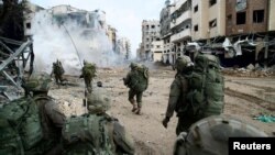 Ysraýylly esgerler Gaza zolagynda