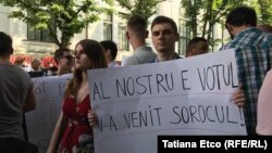 Proteste împotriva invalidării scrutinului local