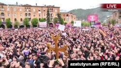 Ванадзордогу митинг, Армения. 28-апрель