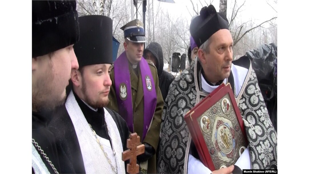 Панихида в Смоленске по погибшим пассажирам ТУ-154