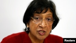 Komisionerja e Lartë e OKB-së për të Drejtat e Njeriut, Navi Pillay (ARKIV)