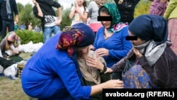 Российские беженцы из Чечни в Беларуси