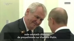 Președintele ceh Milos Zeman ar putea fi reales, după un mandat ce a polarizat societatea cehă