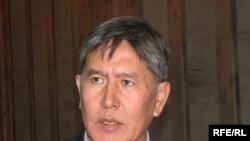 Opposition candidate Almazbek Atambaev (pictured) hopes to prevent Kurmanbek Bakiev from further consolidating power.