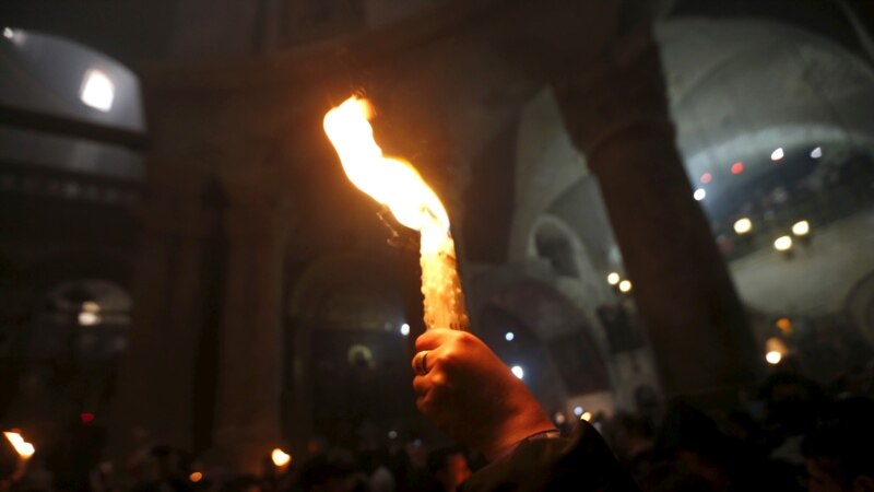 В Тбилиси ожидают частицу благодатного огня из Иерусалима