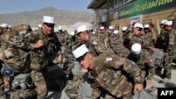 French soldiers at Kabul International Airport late last year.