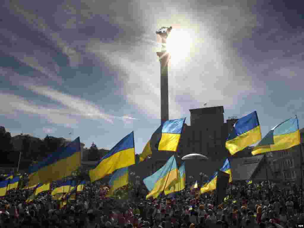 Святкування Дня Незалежності у Києві, 24 серпня.