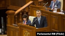 Ion Chicu în Parlament