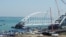 UKRAINE -- Crimea, Kerch - construction of the Kerch bridge, 08Aug2017