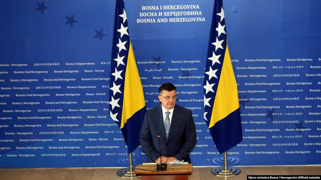 Zoran Tegeltija, predsedjedavajući Saveta ministara BiH, jedan od tuženih funkcionera