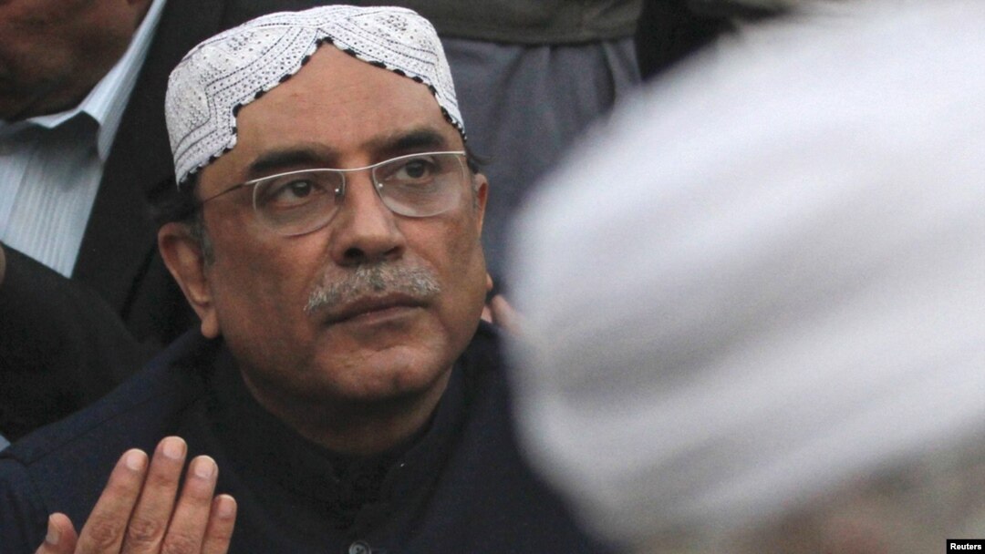 Pakistan President Asif Ali Zardari remains in a Dubai hospital for observation.