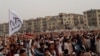 A Pashtun Tahafuz Movement (PTM) protest in Karachi on January 20.