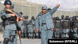 Pjesëtarë të policisë afgane