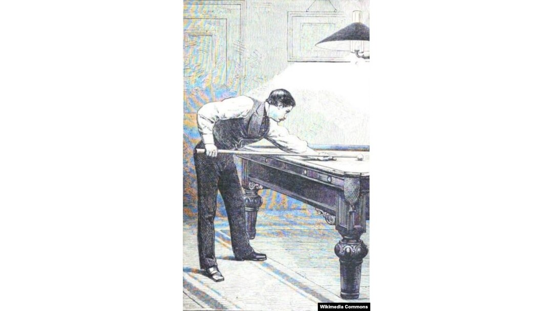 Игрок в бильярд