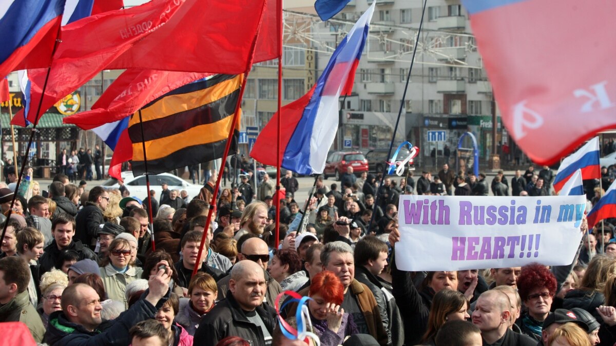 Восток Украины – митинги