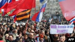 Пророссийские митинги в Донецке. Иллюстративное фото