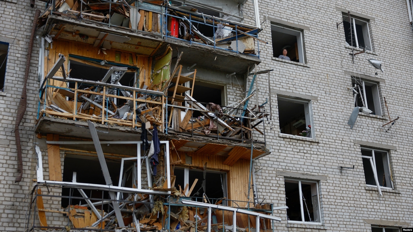 La Kiev, „primul sunet” a fost al rachetelor rusești căzând peste blocuri